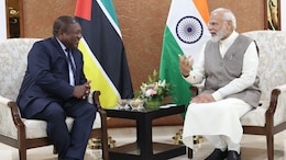 PM Modi Meets Mozambique President In Gujarat, Defence, Trade Talks In Focus