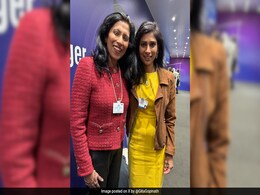 When IMF's Gita Gopinath Met Chanel CEO Leena Nair In Davos When IMF's Gita Gopinath Met Chanel CEO Leena Nair In Davos