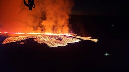 Volcano Erupts In Iceland, Poses Threat To Nearby Fishing Town