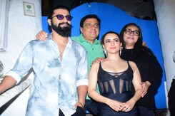 Vicky Kaushal and Sanya Malhotra At <i>Sam Bahadur</i> Success Party Vicky Kaushal and Sanya Malhotra At <i>Sam Bahadur</i> Success Party