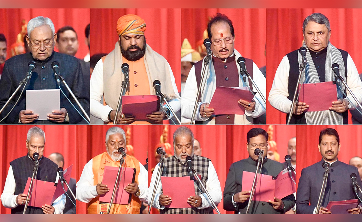 2 Deputies From BJP, 6 Ministers: Meet Nitish Kumar's New Bihar Team
