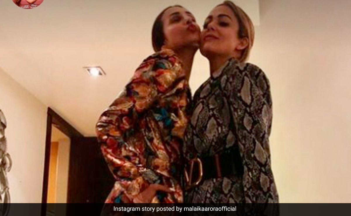 Malaika Arora And Amrita Arora's Printed Blazers Prove That This Duo's Fabulous Sister Style Can Go For Miles