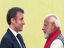 PM Modi, R-Day Chief Guest Macron Hold Massive Roadshow In Jaipur PM Modi, R-Day Chief Guest Macron Hold Massive Roadshow In Jaipur
