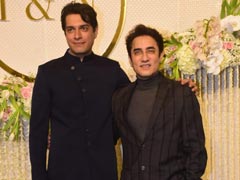 Aamir's Brother Faisal In A Rare Pic With Junaid At Ira's Reception