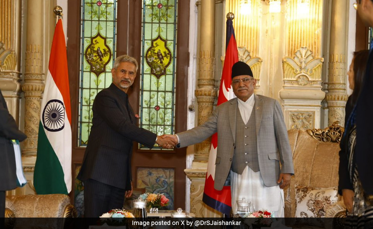 विदेश मंत्री एस जयशंकर ने नेपाल के राष्ट्रपति और PM से की मुलाकात
