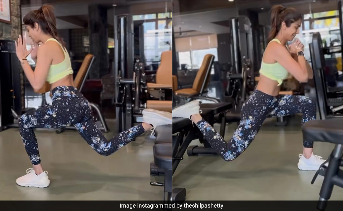 Shilpa Shetty Is Giving You Every Reason To Include Bulgarian Squats In Your Fitness Routine
