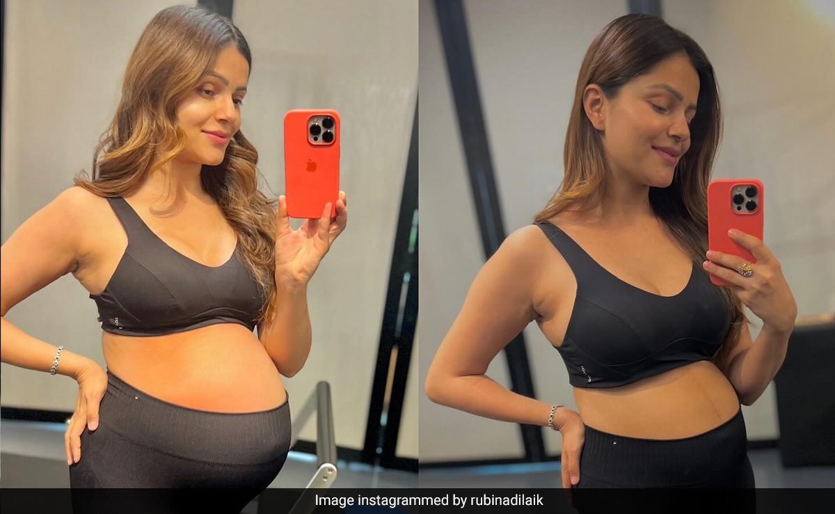 Rubina Dilaik's Physical Transformation Post Child Birth Included Stretching, Squats And More