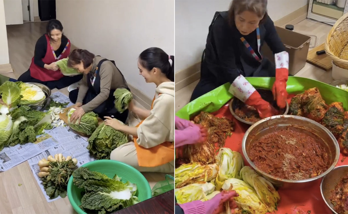 "This Is Amazing" - Viral Video Shows Korean Family Making Kimchi From Scratch Together