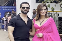 Kriti Is Everything In Barbie Pink. He's Just Shahid Kriti Is Everything In Barbie Pink. He's Just Shahid