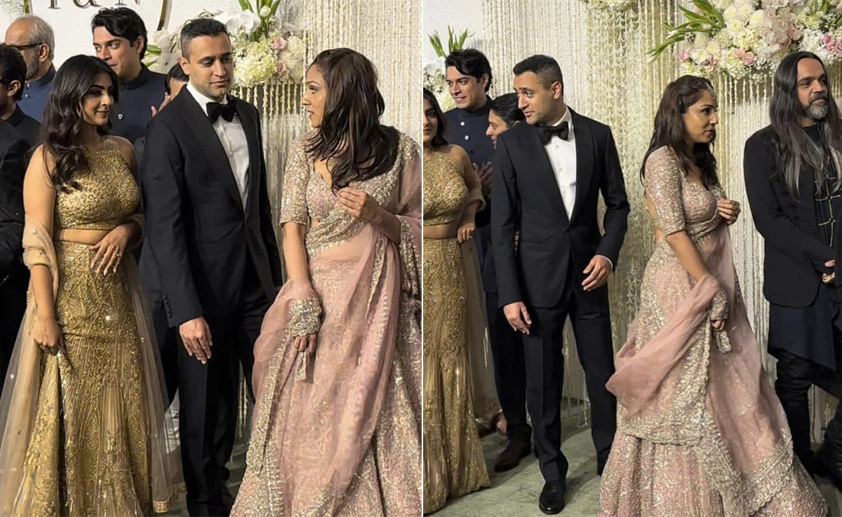 Ira Khan-Nupur Shikhare Reception: Imran Khan And Lekha Washington's Exquisitely Elegant Attire Is A Perfect Fit For The Bride Tribe