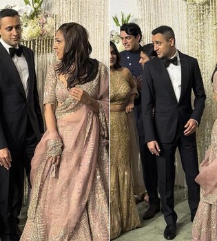 Ira-Nupur Reception: Imran-Lekha's Exquisite Attire Is Bride Tribe Worthy