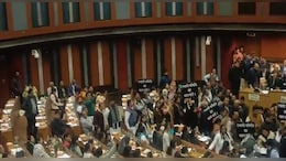 Chaos In Delhi Civic Body House Over BJP's Standing Committee Demand
