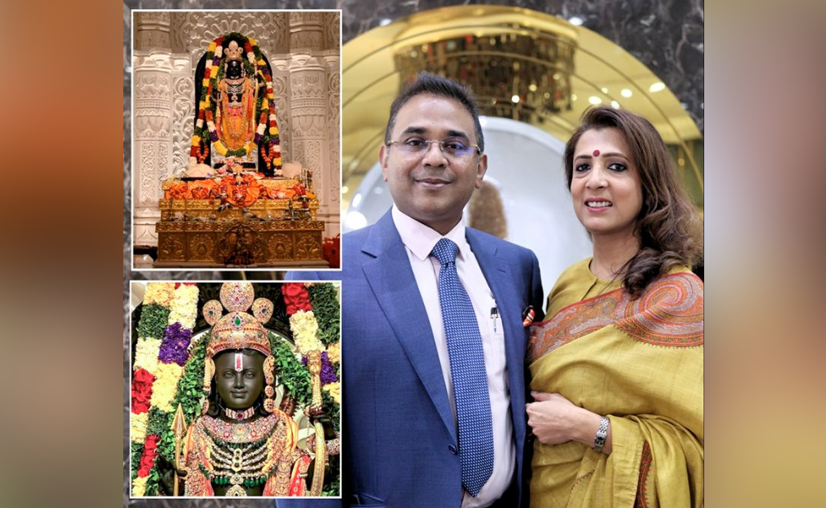 Harsahaimal Shiamlal Jewellers Shares Details Of Ayodhyas Shri Ram Lalla's Jewellery