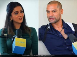 "You Attracted Me As Well?": Shikhar Dhawan's Tongue-In-Cheek Moment With Anchor