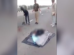 Scores Of Cars Run Over Body On Expressway, Shovel Used To Scrape Tarmac Scores Of Cars Run Over Body On Expressway, Shovel Used To Scrape Tarmac