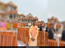 "Got Goosebumps": EaseMyTrip Co-Founder After Attending Ram Temple Event "Got Goosebumps": EaseMyTrip Co-Founder After Attending Ram Temple Event