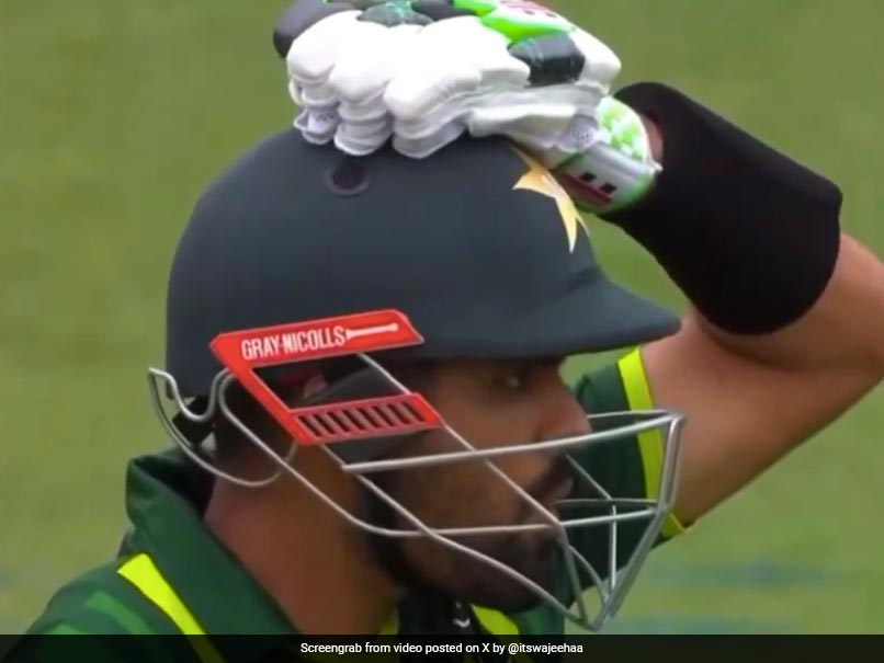 Watch: Babar Azam's "Concerned" Reaction Viral After His Six Injures Fan In 3rd T20I vs New Zealand