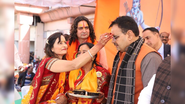 सीएम भजन लाल ने अयोध्या के लिए तेल के 2100 पीपे किये रवाना, कहा- 'राम काज कीन्हे बिनु, मोहि कहां विश्राम'