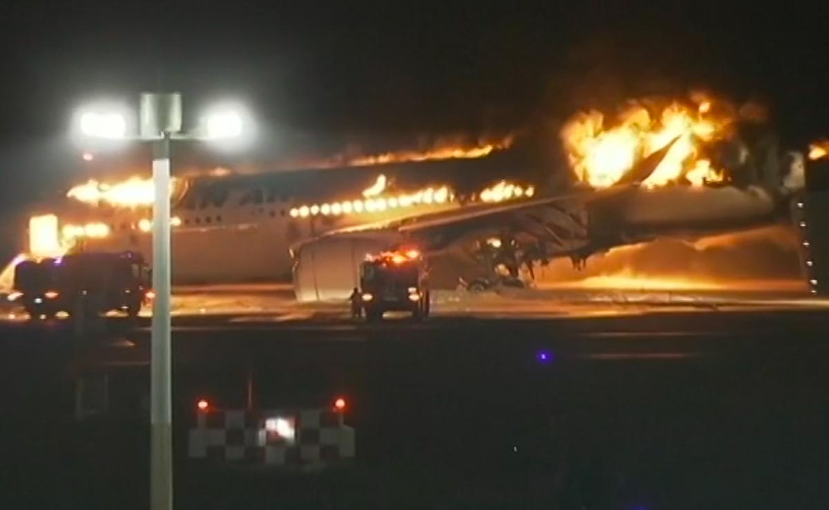 5 Of 6 Coast Guard Crew On Plane Japan Flight Hit Dead: Report