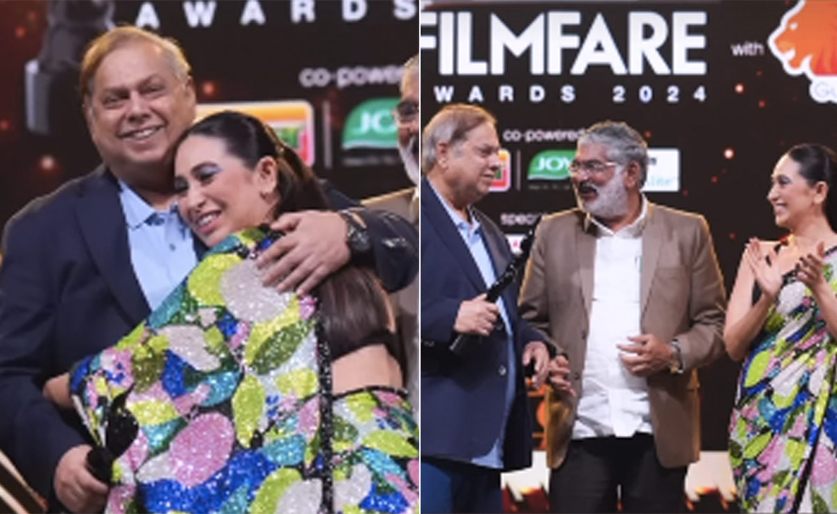 Filmfare Awards 2024: Karisma Kapoor On David Dhawan's Lifetime Achievement Award - "Director No. 1"