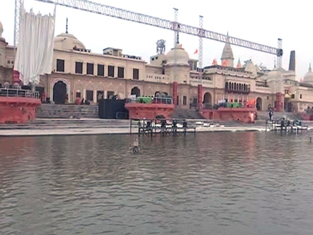 Ayodhya Undergoes Final Preparations Ahead Of Ram Temple Inauguration
