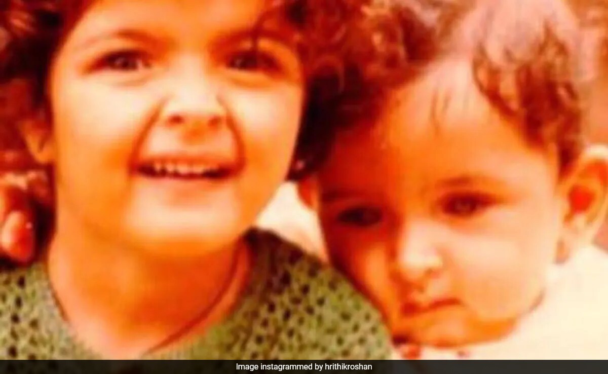 Hrithik Roshan And Sister Sunaina In A Picture-Perfect Throwback