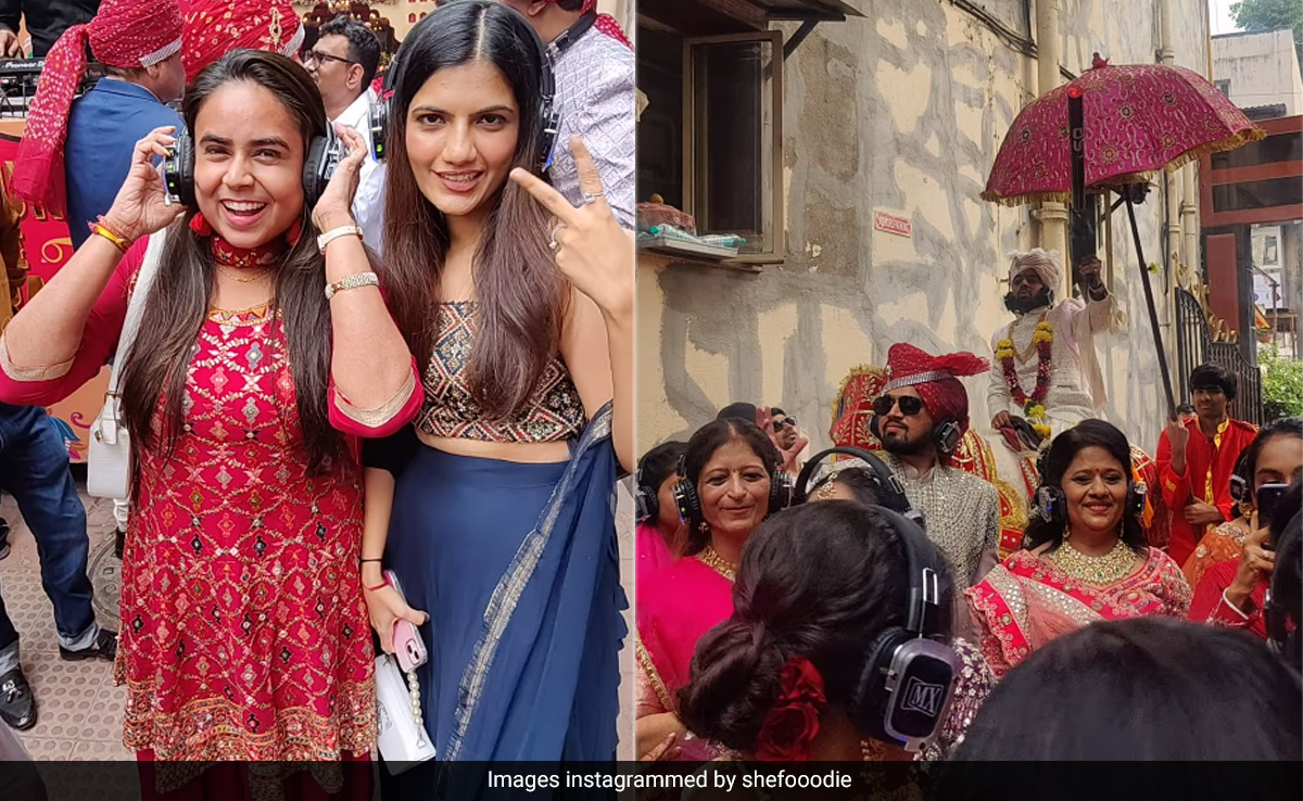 बाराती हेडफोन लगाकर कर रहे थे डांस, कुछ ऐसे निकली Silent Baraat, देखकर हंसते-हंसते पेट में हो जाएगा दर्द