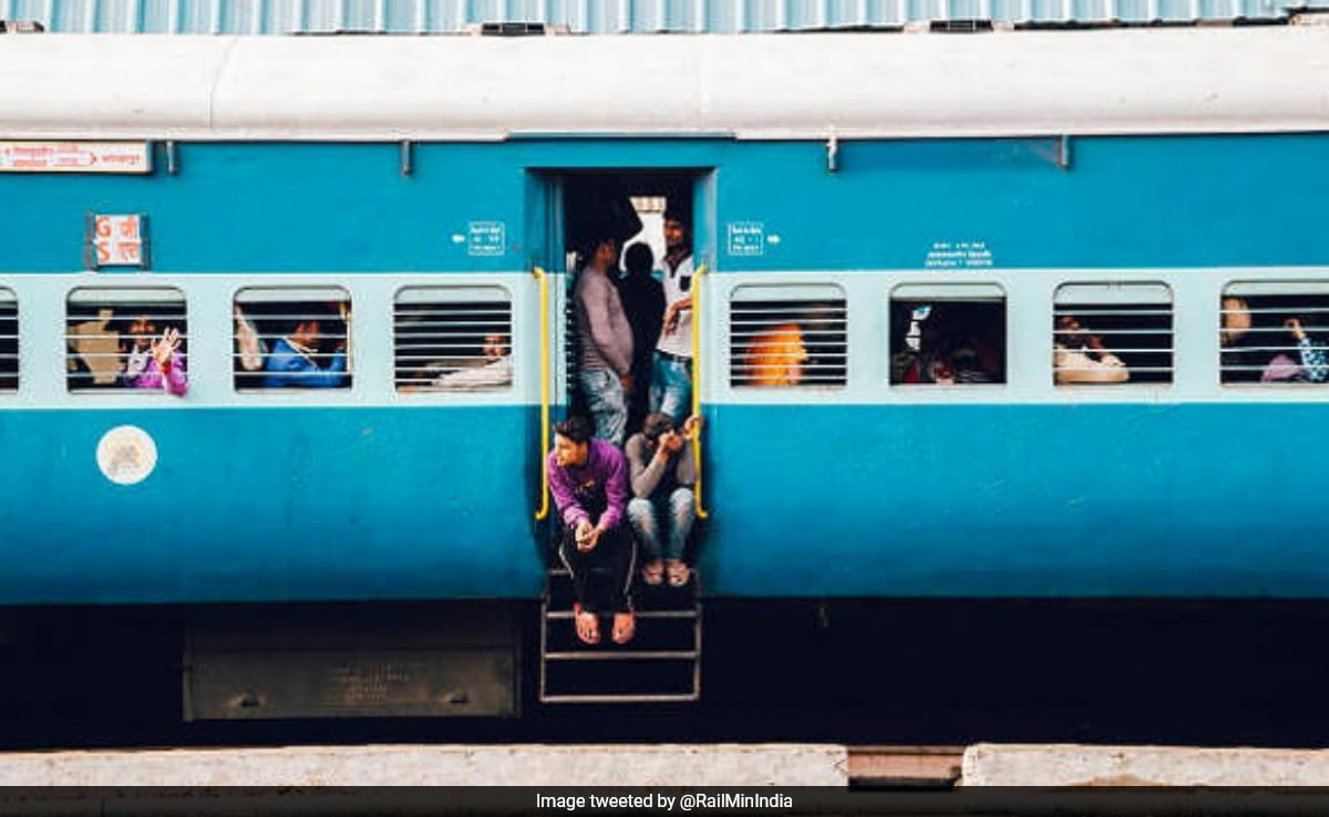 Railway Ministry Uses 'Casual Hai' Meme To Urge Passengers Not To Sit At Train Door - Vimarsana News