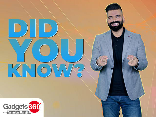 Gadgets 360 With Technical Guruji: Did You Know? [January 27, 2024]