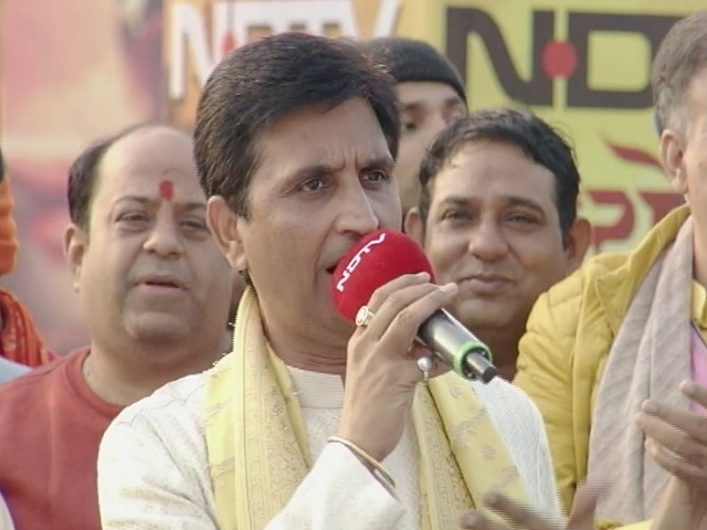 "I Kept Crying": Poet Kumar Vishwas On Ram Temple Event In Ayodhya