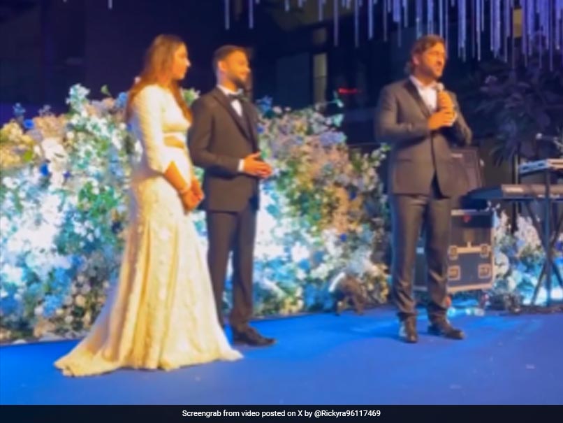 MS Dhoni's Wit At A Party Leaves Guests ROFL. Watch | Cricket News