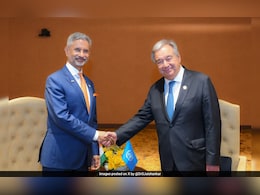 S Jaishankar Meets UN Chief, Discusses Middle East, Ukraine Crisis