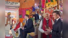 Emmanuel Macron Jaipur Visit Live Updates: पीएम मोदी ने राष्ट्रपति इमैनुअल मैक्रों के साथ की चाय पर चर्चा, गिफ्ट में दिये राम मंदिर की प्रतिकृति
