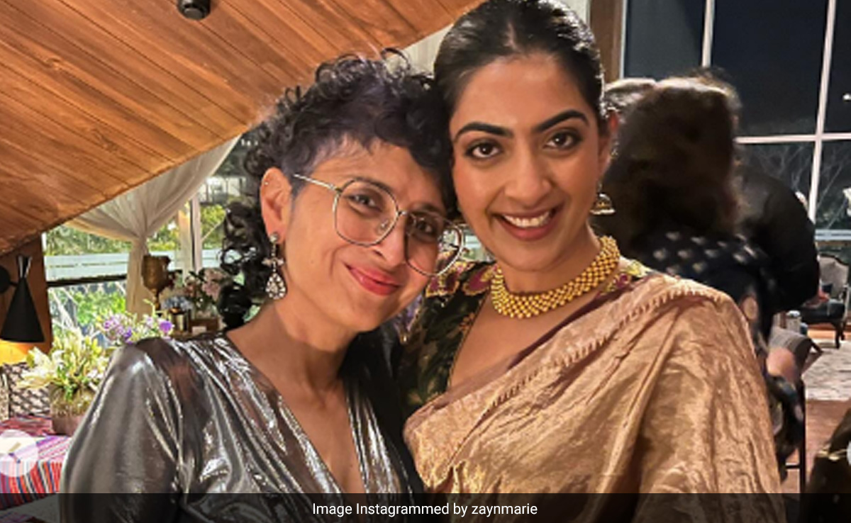 New Pics Of Kiran Rao And Zayn Marie From Ira Khan And Nupur Shikhare's Udaipur Wedding Festivities