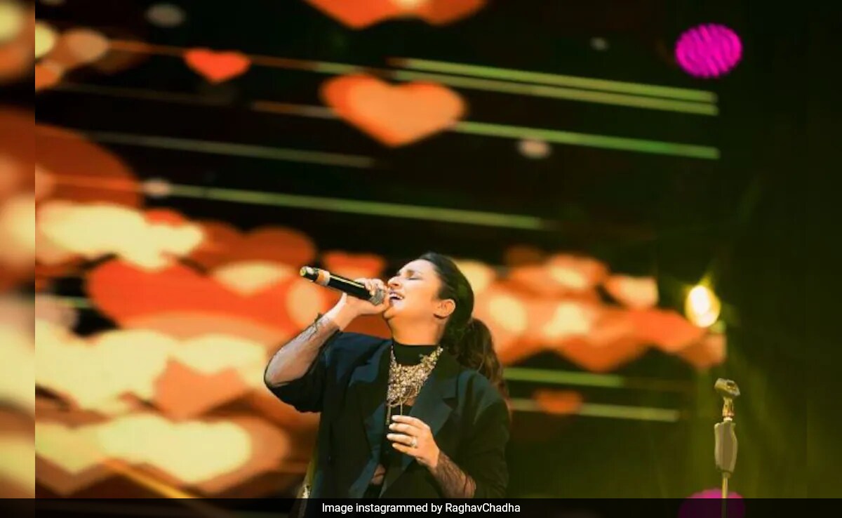 Raghav Chadha's Shout Out To Parineeti Chopra's Maiden Live Singing Performance: "Rock The World, My Girl"