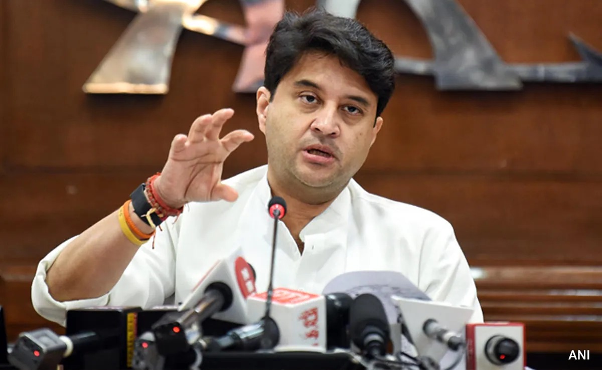 "Will Remain A <i> Sevak </i> Till Last Breath Of My Life": Jyotiraditya Scindia