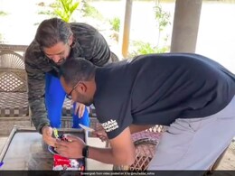 Watch: On Fan's Birthday, MS Dhoni's Grand Gesture Wins Hearts