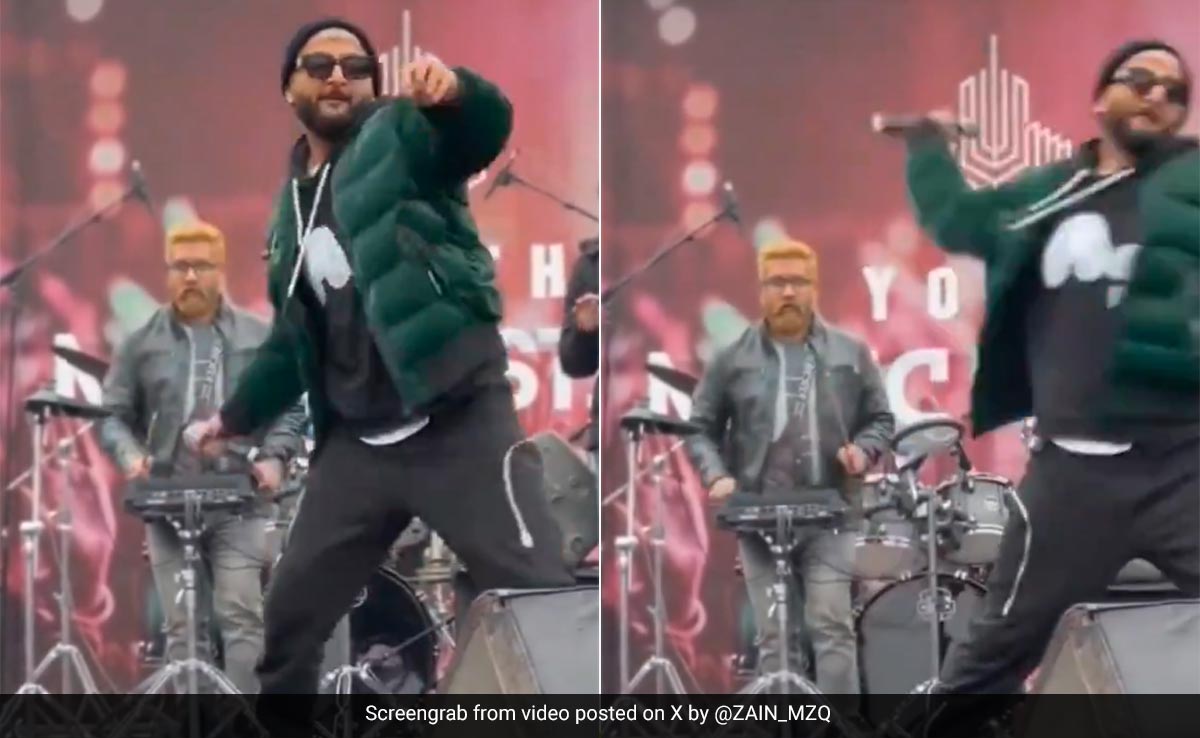 Video: Pak Singer Bilal Saeed Throws Mic At Fans During Concert, Issues Clarification