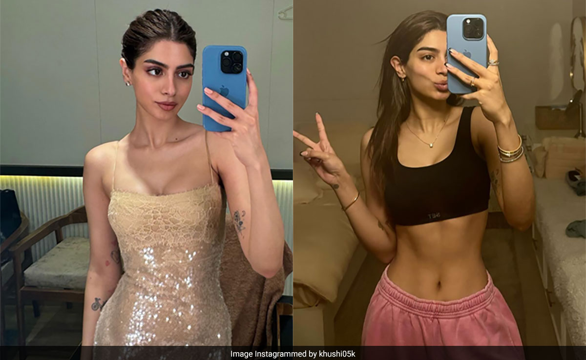 Khushi Kapoor Can Do It All When She Rocks A Dress And An Athleisure Set Equally Well