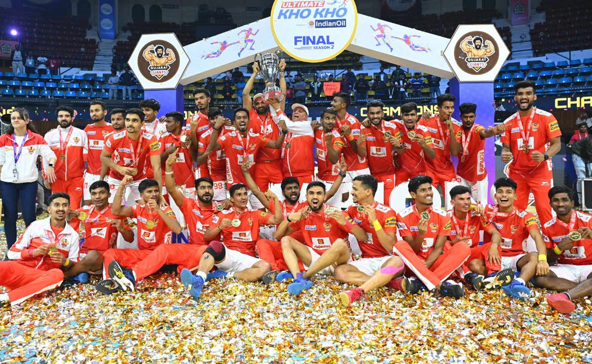 Ultimate Kho Kho Season 2 Final: हीरो बने संकेत कदम, गुजरात को चैंपियन बनाने वाला ड्रीम रन लगाया, प्रणव अदाणी ने जीत पर दी बधाई