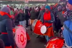 राम मंदिर प्राण प्रतिष्ठा को लेकर अमेरिका में भारतीय समुदाय का जश्न राम मंदिर प्राण प्रतिष्ठा को लेकर अमेरिका में भारतीय समुदाय का जश्न