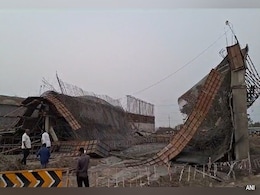 Under-Construction Steel Bridge Collapses In Khammam, 5 Workers Injured Under-Construction Steel Bridge Collapses In Khammam, 5 Workers Injured