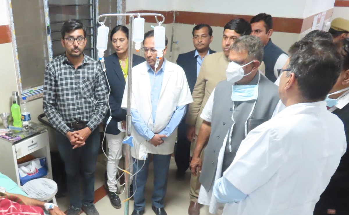 जोधपुर के MDM हॉस्पिटल की लापरवाही से मरीज की मौत, स्वास्थ्य मंत्री के दौरे के बाद अब हुआ एक्शन