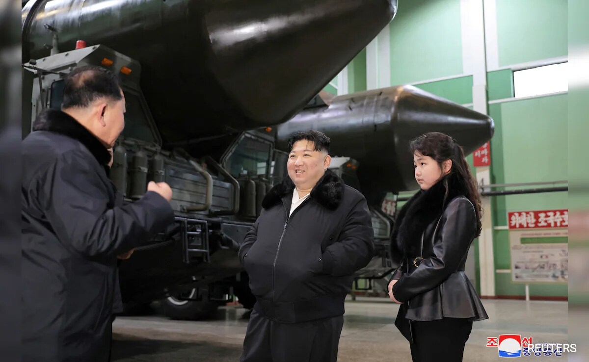 Kim Jong Un's Daughter Kim Ju-ae, Often Seen With Him, Likely Successor: Report - Vimarsana News