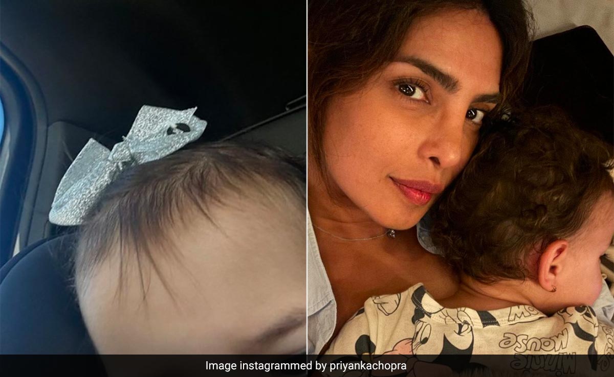 Priyanka Chopra Shares Selfies Taken By Daughter Malti Marie