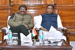 After 'Missing' Charge, Hemant Soren's Show Of Strength After 'Missing' Charge, Hemant Soren's Show Of Strength