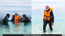 Snorkelling, Walk On Beach: PM Modi's Lakshadweep Visit In Pics