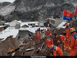 47 Buried, Over 200 Evacuated As Massive Landslide Hits China: Report 47 Buried, Over 200 Evacuated As Massive Landslide Hits China: Report