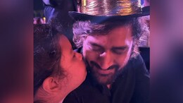 Watch: MS Dhoni's New Year Celebration Is All Fireworks With Sakshi And Ziva