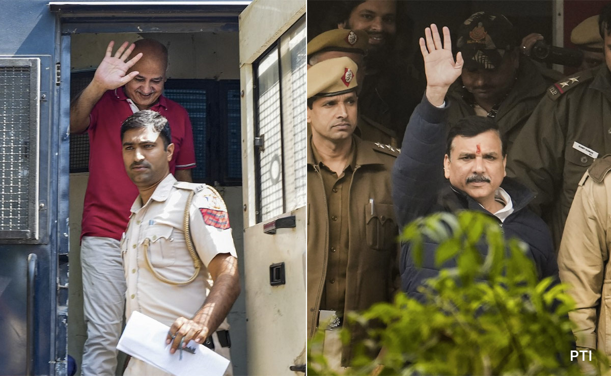 Manish Sisodia, Sanjay Singh's Judicial Custody Extended Till January 20